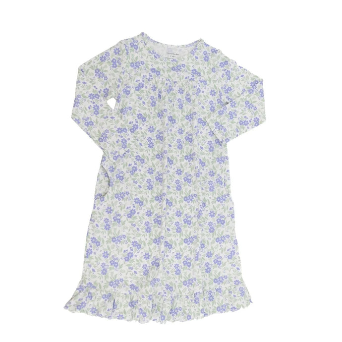 Purple Floral Nightgown