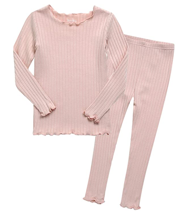 Ribbed Set - Pink