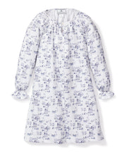 Load image into Gallery viewer, Toile Long Sleeve Nightgown